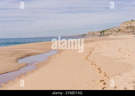 Spiaggia di Praia da Falesia in Algarve, Portogallo. Foto di alta qualità Foto Stock