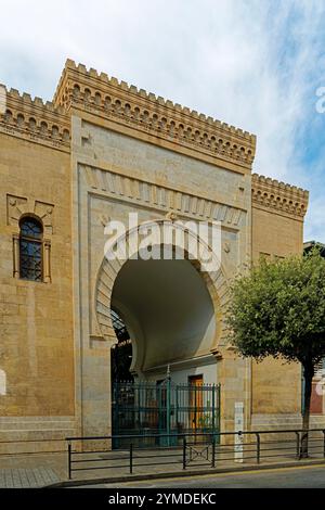 Mercado Central de Atarazanas, Eingang Foto Stock