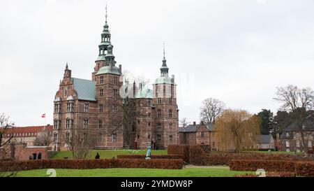 Paesaggi intorno a Copenaghen, giardini di Tivoli e castello di Kronborg (Amleto), Danimarca. Foto Stock