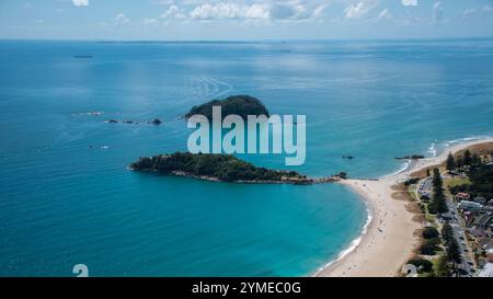 Paesaggi intorno alla penisola di Coromandel e Tauranga, Isola del Nord, nuova Zelanda. Foto Stock