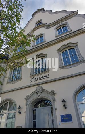 Ex ufficio postale, centro storico di Bad Forest Lake, alta Svevia, Svevia, Baden-Wuerttemberg, Germania, Europa Foto Stock