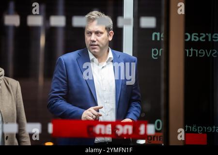 Berlino, Germania. 21 novembre 2024. Lars Klingbeil, presidente federale della SPD, viene a rappresentare lo Stato della bassa Sassonia presso il governo federale. Crediti: Christoph Soeder/dpa/Alamy Live News Foto Stock