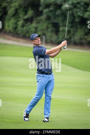 22 novembre 2024, Hong Kong, Hong Kong SAR, Cina: Link Hong Kong Open Golf Englands Justin Rose durante il secondo round dell'evento Asian Tour. (Credit Image: © Jayne Russell/ZUMA Press Wire) SOLO PER USO EDITORIALE! Non per USO commerciale! Foto Stock