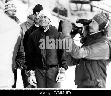 Ingemar Stenmark (18 marzo 1956) è un ex sciatore alpino svedese. È considerato uno dei più importanti atleti svedesi di sempre e come il più grande specialista di slalom e slalom gigante di tutti i tempi. 1981 Foto Stock