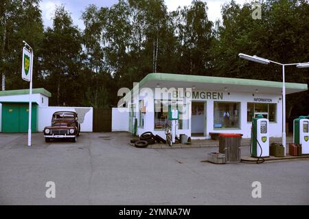 Ein Vergnügungspark ganz ohne Karussels oder ähnlichen. . Astrid Lindgren Welt, Vimmerby, Schweden schweden 2017 - 38 *** un parco divertimenti senza giostre o simili Astrid Lindgren World, Vimmerby, Svezia 2017 38 Foto Stock