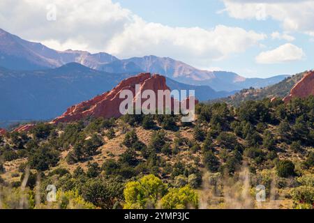 Giardino degli dèi, Colorado Foto Stock