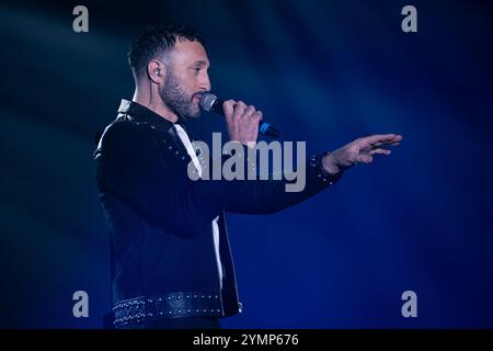 Napoli, Italia. 21 novembre 2024. Antony Costa of Blue si esibisce dal vivo al Palapartenope di Napoli. (Foto di Andrea Gulí/SOPA Images/Sipa USA) credito: SIPA USA/Alamy Live News Foto Stock