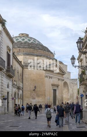 Chiesa di Santa Maria di porta, Lecce, Puglia, Italia, Europa Foto Stock