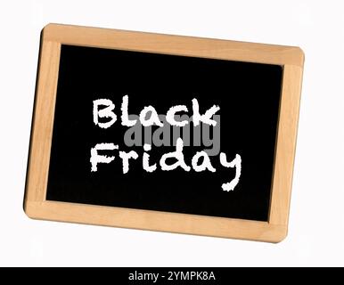 Foto simbolo per illustrare articoli o pubblicità per il Black Friday Foto Stock