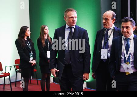 Torino, la 41a Assemblea annuale ANCI al Lingotto Fiere. Nella foto: Francesco Lollobrigida Ministro dell'Agricoltura d'Italia credito: Independent Photo Agency Srl/Alamy Live News Foto Stock