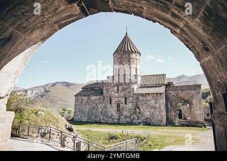 Monastero di Tatev in Armenia, Caucaso Foto Stock