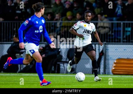 Den Bosch, Paesi Bassi. 22 novembre 2024. DEN BOSCH, 22-11-2024, Stadium de Vliert, stagione 2024/2025, calcio, Keuken Kampioen Divisie . Partita tra Den Bosch e Excelsior . Credito Richie Omorowa giocatore Excelsior: Pro Shots/Alamy Live News Foto Stock