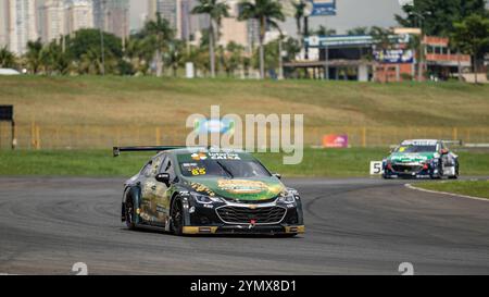 Goiania, Goias, Brasile. 22 novembre 2024. Goiania (GO), 11/22/2024 - stock car serie pro - tappa goiania - prove libere, sul circuito internazionale ayrton senna goiania, a goiania, questo venerdì 22 novembre, 2024. (immagine di credito: © Walbron Siqueira lei 9610/TheNEWS2 via ZUMA Press Wire) SOLO PER USO EDITORIALE! Non per USO commerciale! Foto Stock