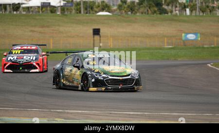 Goiania, Goias, Brasile. 22 novembre 2024. Goiania (GO), 11/22/2024 - stock car serie pro - tappa goiania - prove libere, sul circuito internazionale ayrton senna goiania, a goiania, questo venerdì 22 novembre, 2024. (immagine di credito: © Walbron Siqueira lei 9610/TheNEWS2 via ZUMA Press Wire) SOLO PER USO EDITORIALE! Non per USO commerciale! Foto Stock