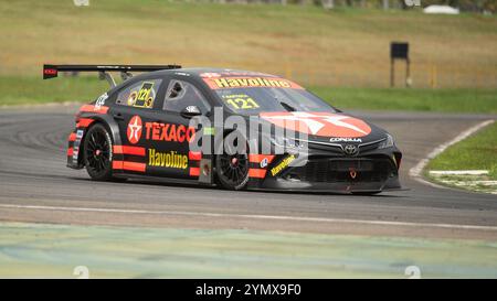 Goiania, Goias, Brasile. 22 novembre 2024. Goiania (GO), 11/22/2024 - stock car serie pro - tappa goiania - prove libere, sul circuito internazionale ayrton senna goiania, a goiania, questo venerdì 22 novembre, 2024. (immagine di credito: © Walbron Siqueira lei 9610/TheNEWS2 via ZUMA Press Wire) SOLO PER USO EDITORIALE! Non per USO commerciale! Foto Stock