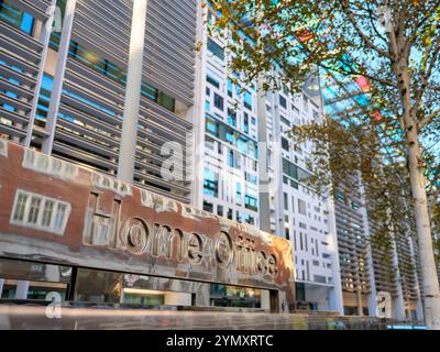 L'edificio Home Office in Marsham Street, Westminster, Londra, Regno Unito Foto Stock