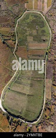 Castro Ventosa, sito archeologico, regione di El Bierzo, Comunità autonoma di Castiglia e León, Spagna Foto Stock