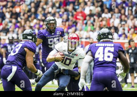 European League of Football / Championship Game, Frankfurt Galaxy vs. Hamburg Sea Devils , 26.sett.2021 Foto Stock