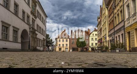 Impressioni da Luban, una città della Polonia 3 Foto Stock