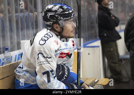 LanxessArena, Renania settentrionale-Vestfalia, Alex Breton (ERC Ingolstadt, #75), PENNY DEL, Koelner Haie-ERC Ingolstadt il 22/11/2024 alla LanxessArena in C Foto Stock