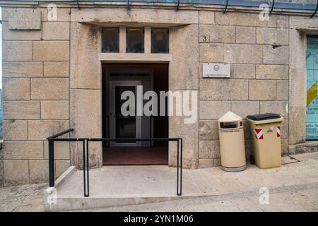 Città di San Marino, San Marino - 5 settembre 2024: Università della Repubblica di San Marino (Università degli studi della Repubblica di San Mari) Foto Stock
