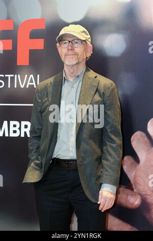 Torino, Italia. 23 novembre 2024. Ron Howard partecipa al film “Eden” durante il 42° Torino Film Festival presso l’Aula Magna Cavallerizza reale di Torino. Credito: SOPA Images Limited/Alamy Live News Foto Stock
