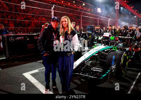 Las Vegas, Etats Unis. 24 novembre 2024. Tommy Hilfiger durante la Formula 1 Heineken Silver Las Vegas Grand Prix 2024, 22° round del Campionato del mondo di Formula 1 2024 dal 21 al 23 novembre 2024 sul Las Vegas Strip Circuit, a Las Vegas, Stati Uniti d'America - foto DPPI Credit: DPPI Media/Alamy Live News Foto Stock