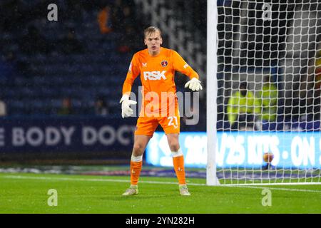 John Smith's Stadium, Huddersfield, Inghilterra - 23 novembre 2024 Ashley Maynard-Brewer portiere del Charlton Athletic - durante la partita Huddersfield Town contro Charlton Athletic, Sky Bet League One, 2024/25, John Smith's Stadium, Huddersfield, Inghilterra - 23 novembre 2024 crediti: Mathew Marsden/WhiteRosePhotos/Alamy Live News Foto Stock