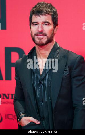 Alfonso Bassave bei der Verleihung der GQ Men of the Year Awards 2024 nel Museo Reina Sofia. Madrid, 21.11.2024 *** Alfonso Bassave ai GQ Men of the Year Awards 2024 al Reina Sofia Museum Madrid, 21 11 2024 foto:xDyDxFotografosx/xFuturexImagex gq madrid 4128 Foto Stock