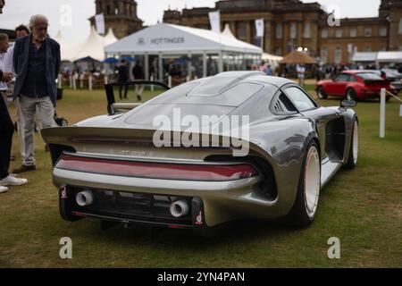 Tuthill Porsche GT One, in mostra al Salon Privé Concours d'Elégance, tenutosi a Blenheim Palace. Foto Stock