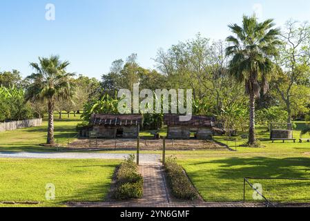 LAURA PLANTATION, USA, 20 SETTEMBRE 2022, Scenic Historic Laura Plantation in Louisiana, USA, Nord America Foto Stock