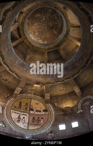 GRAND CANYON, USA, 11 SETTEMBRE 2022, la Desert View Watchtower in stile nativo americano, Grand Canyon, USA, Nord America Foto Stock