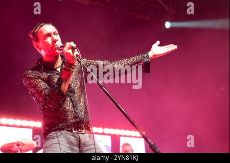 Shed Seven si esibisce all'o2 Academy, Glasgow, 22 novembre 2024 Foto Stock