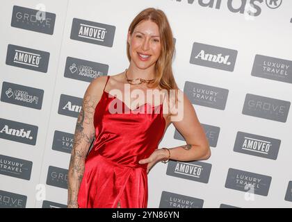 Londra, Regno Unito. 4 novembre 2024. Tracy Kiss partecipa ai London Lifestyle Awards 2024, che si sono tenuti presso il Royal Lancaster Hotel di Londra. Credito: SOPA Images Limited/Alamy Live News Foto Stock