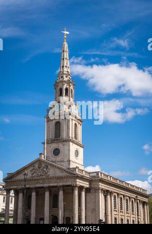 St Martin-in-the-Fields Church, chiesa anglicana a Londra, Regno Unito Foto Stock