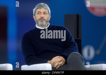 Italia, Roma, 24 novembre 2024 : Roberto Fico durante "Nova", assemblea costituente del movimento 5 stelle, giorno 2 foto © Stefano Carofei/sintesi/Alamy Live News Foto Stock