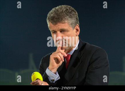 FOTO D'ARCHIVIO: Marcel REIF avrà 75 anni il 27 novembre 2024, SN01Reif 2709VM.jpg Television, Marcel REIF, Germania, presentatore sportivo. Foto Stock