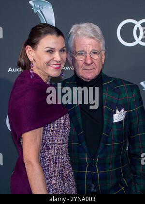 FOTO D'ARCHIVIO: Marcel REIF avrà 75 anni il 27 novembre 2024, Marcel REIF, presentatore sportivo e moglie Marion KIECHLE. AUDI GENERATION AWARD 2019, il 4 dicembre 2019 a Monaco/HOTELBAYERISCHERHOF/Germania. Â Foto Stock