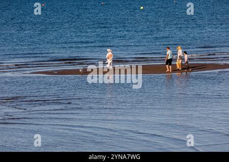 Canada, provincia del New Brunswick, Shediac, Parlee Beach Provincial Park, scena divertente Foto Stock