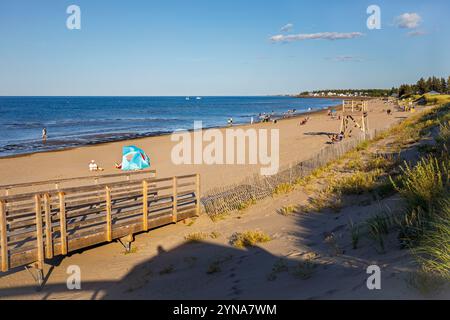 Canada, provincia del nuovo Brunswick, Shediac, Parlee Beach Provincial Park Foto Stock