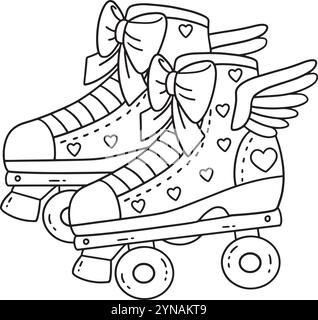 Pagina da colorare isolata per bambini Illustrazione Vettoriale