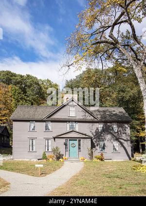 orchard House la casa di louisa May alcott che scrisse Little Women a concord Massachusetts usa Foto Stock
