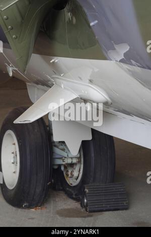 Hawker, Siddeley, Harrier, GR1, XV741, Dailey mail, Transatlantic Air Race, Brooklands, museo. Foto Stock