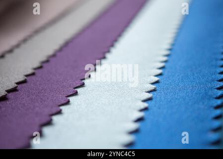 il colore del tessuto campiona lo sfondo della texture Foto Stock