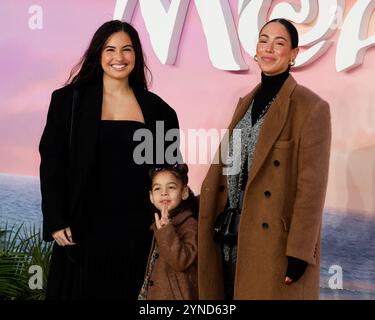 Londra, Regno Unito. 24 novembre 2024. Mabel partecipa alla prima mondiale Moana 2 UK al Cineworld di Leicester Square, Londra. (Foto di Cat Morley/SOPA Images/Sipa USA) credito: SIPA USA/Alamy Live News Foto Stock