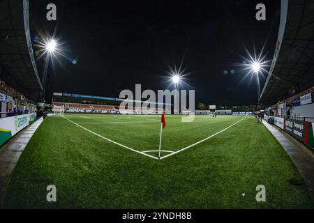 HELMOND , 25-11-2024 , Stadio GS Staalwerken , football, Keukenkampioen divisie , stagione 2024 / 2025 , Vista interna Staalwerken Stadio GS prima della partita Helmond Sport - ADO den Haag Foto Stock