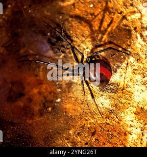 Redback Spider, Australia Occidentale Foto Stock