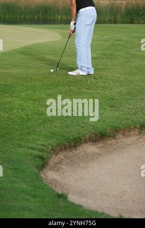 rituale campo da golf Foto Stock