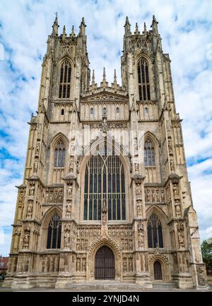 Beverley Minster a Beverley, East Riding of Yorkshire, Inghilterra, Regno Unito Foto Stock