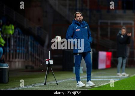 Theodoros Dedes (TSG Hoffenheim, Trainer), GER, VfL Bochum vs TSG 1899 Hoffenheim, Fussball Frauen DFB Pokal, Achtelfinale, Saison 2024/2025, 22.11.2024 DFB vietano qualsiasi uso di fotografie come sequenze di immagini e/o quasi-video foto: Eibner-Pressefoto/Michael Memmler Foto Stock